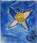 Marc Chagall Angel with Candlestick painting